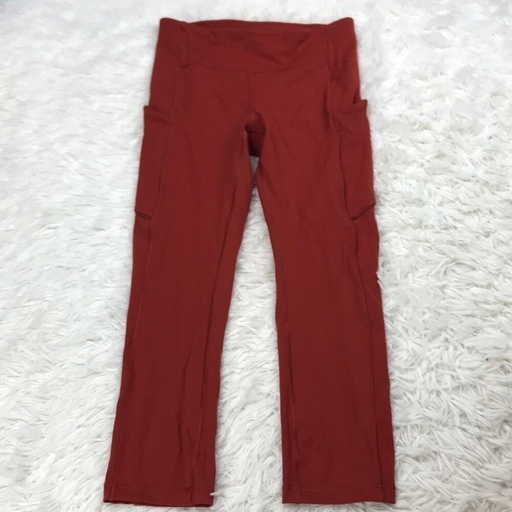 Lululemon Speed Up Crop *21" Cayenne